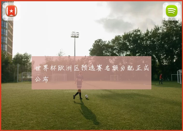 世界杯欧洲区预选赛名额分配正式公布
